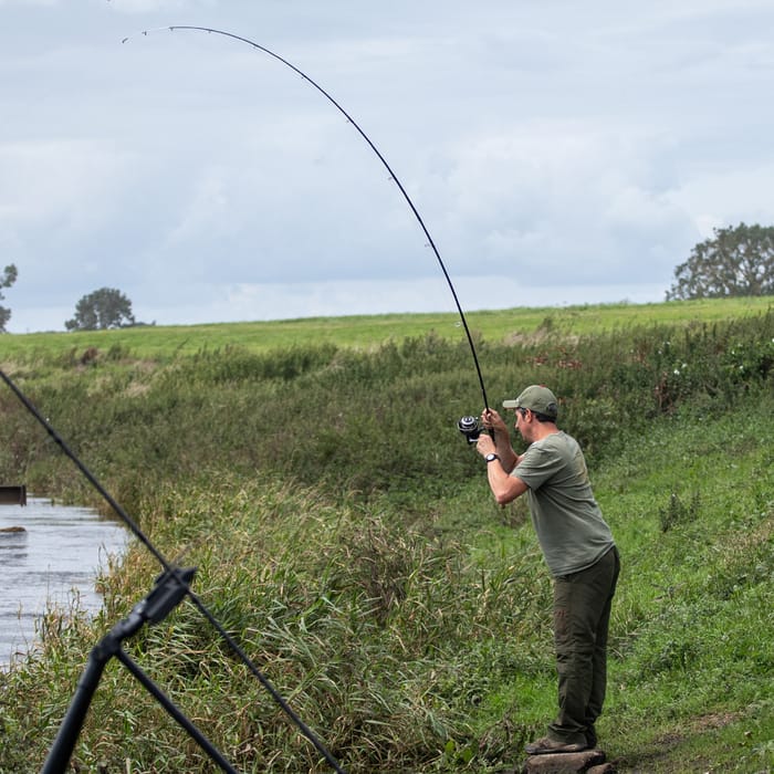 Advanta Discovery RVS Fishing Rod Power 12ft 2lb In Use 1