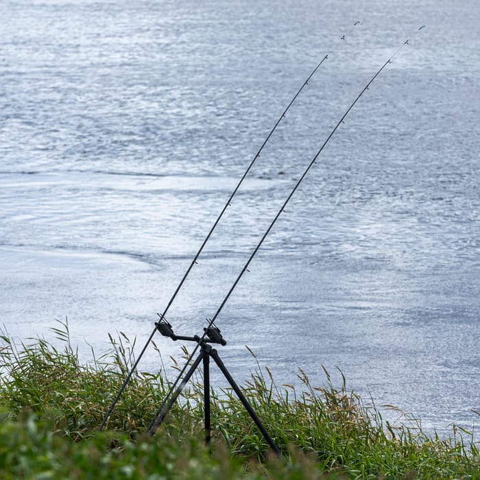 Advanta Discovery RVS Fishing Rod Power 12ft 2lb In Use 3