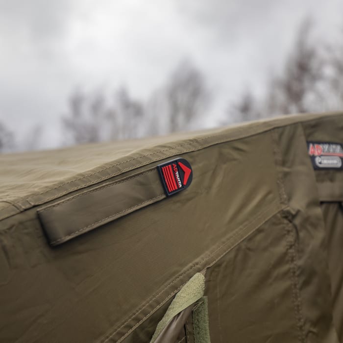 Advanta Endurance LS Fishing Bivvy XL Overwrap Close Up Rod Strap