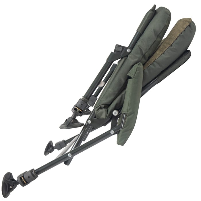 Advanta Endurance Memory Foam Low Fishing Chair Folded Away