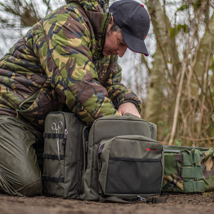 Advanta Endurance Fishing Rucksack 45L In Use 6