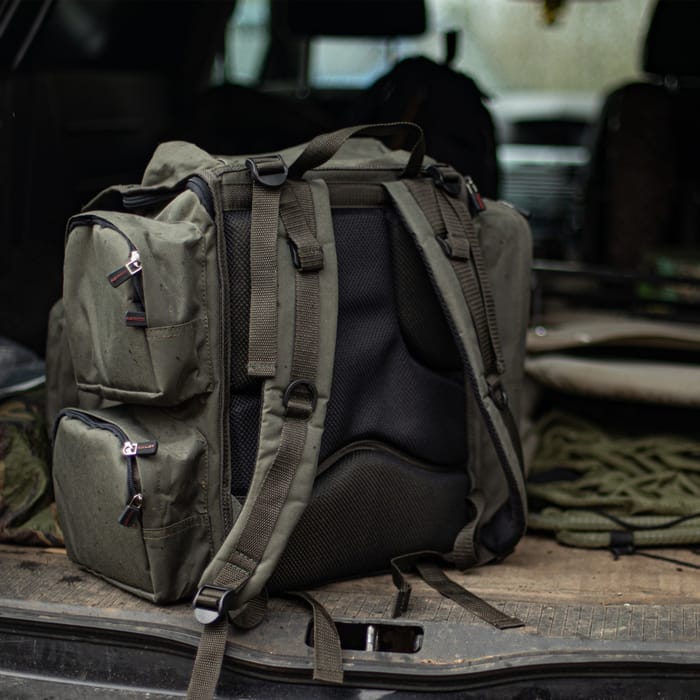 Advanta Endurance Fishing Rucksack 45L In Use 4