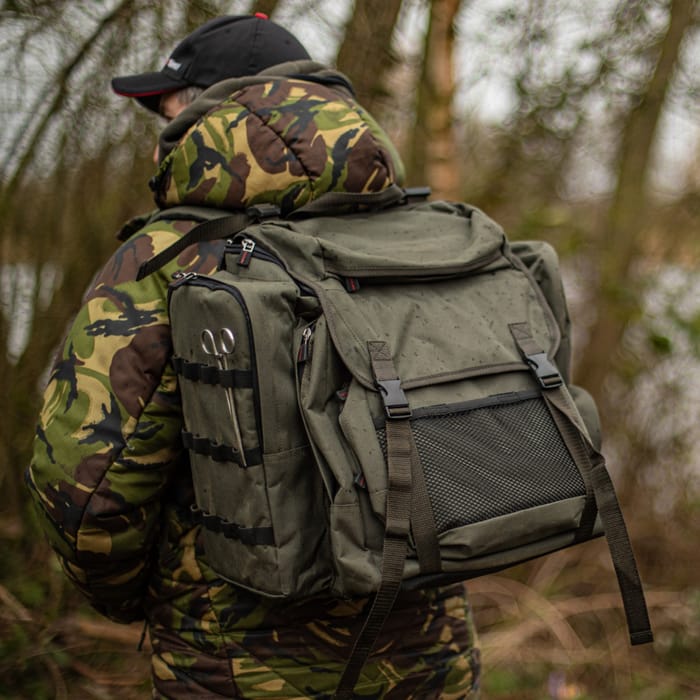 Advanta Endurance Fishing Rucksack 45L In Use 1