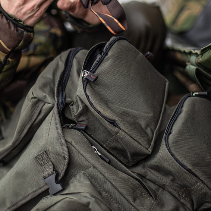 Advanta Endurance Fishing Rucksack 45L In Use 5