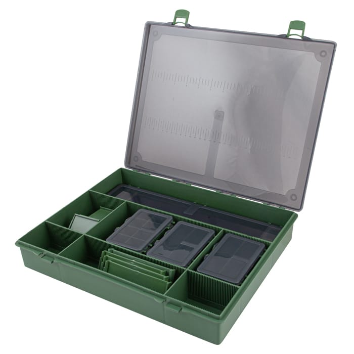Advanta Endurance Large Tackle Box System Open