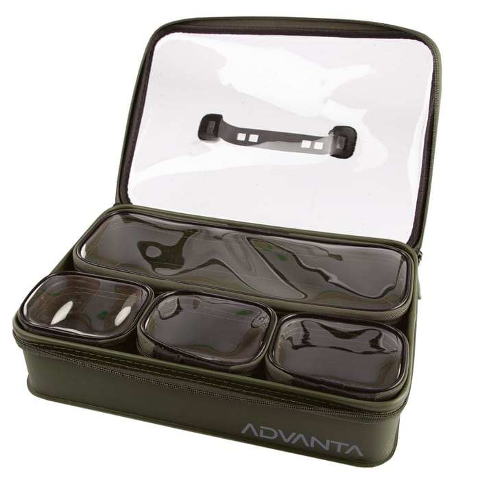 Advanta EVA Fishing Luggage Set Open With Internal Cases 1