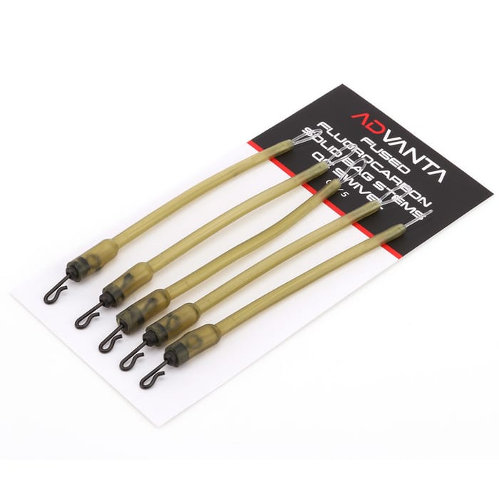 Advanta Fused Fluorocarbon Solid Bag Stems - QC Swivel - Pack of 5 8