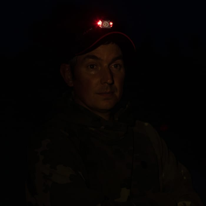 Advanta HT-170B Headtorch In Use  2