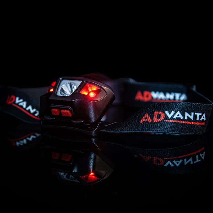 Advanta HT-330B Headtorch Red LED