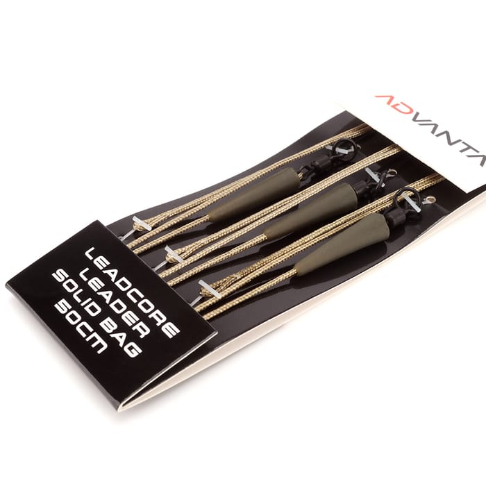 Advanta Leadcore Leader Solid Bag 50cm - Pack of 3 1