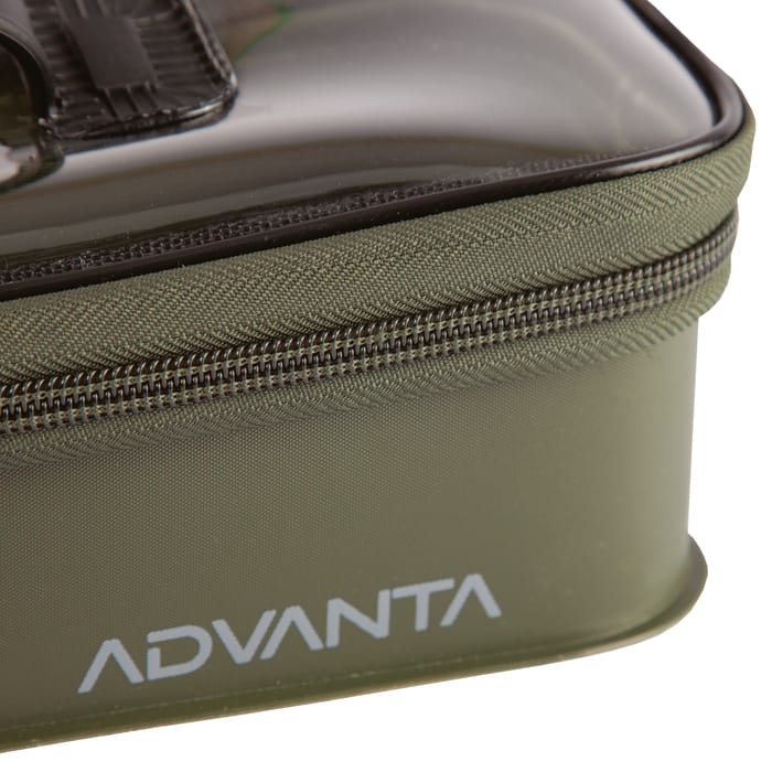Advanta EVA Fishing Accessory Case Long Close Up Logo
