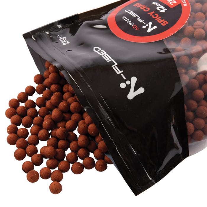 Advanta N-Fused Spicy Crab Shelf Life Fishing Boilies 1