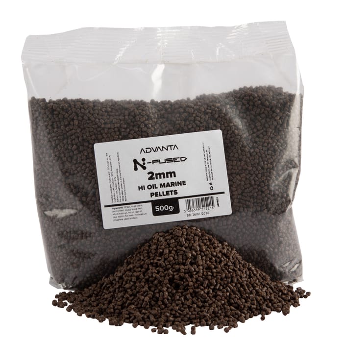 Advanta N-Fused Hi Oil Marine Pellets 500g 2mm 1