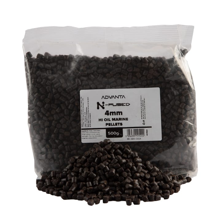 Advanta N-Fused Hi Oil Marine Pellets 500g 4mm 1