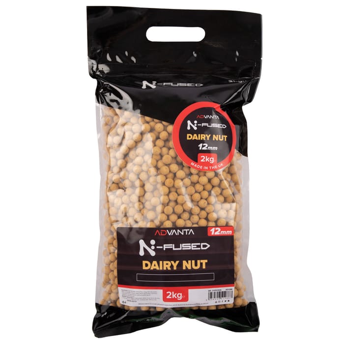 Advanta N-Fused Dairy Nut Shelf Life Fishing Boilies 1