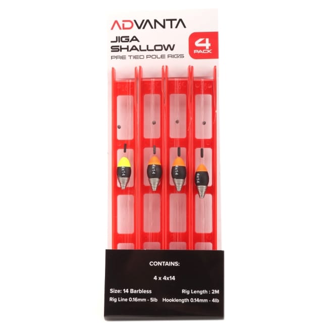 Advanta Pre Tied Pole Rig - Jiga Shallow