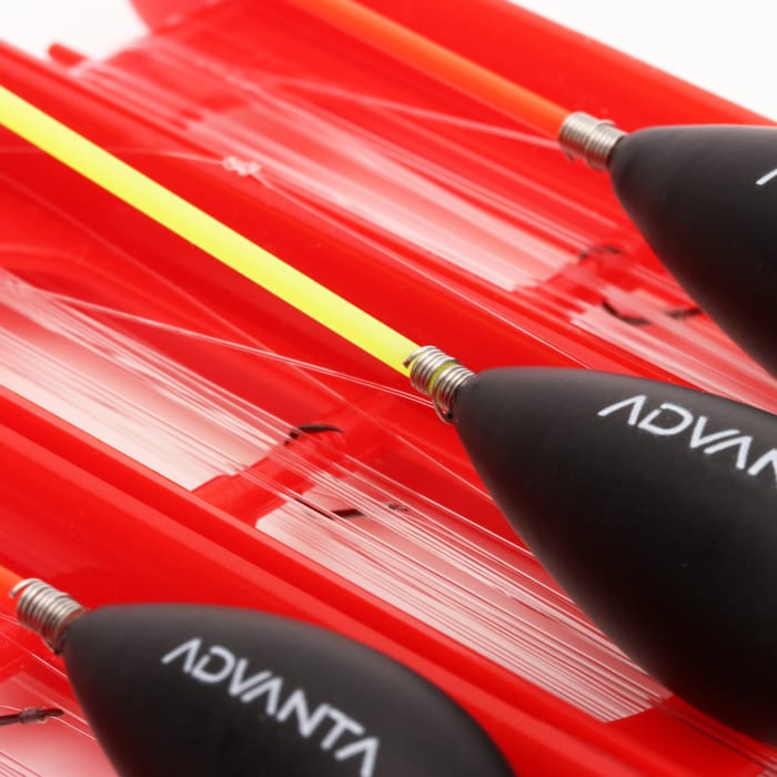 Advanta Coarse / Natural Pre-Tied Pole Rigs - Pack of 3