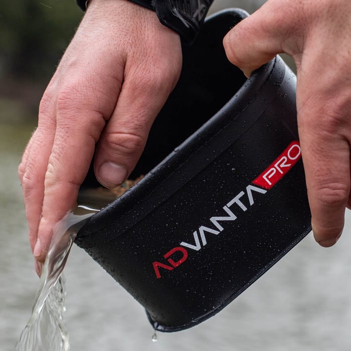 Advanta Pro EVA Square Ground Bait Bowl Set Of 4 In Use 3