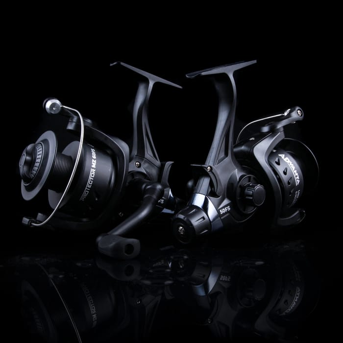 Advanta Protector MZ Freespool Reel On Black Both Reels