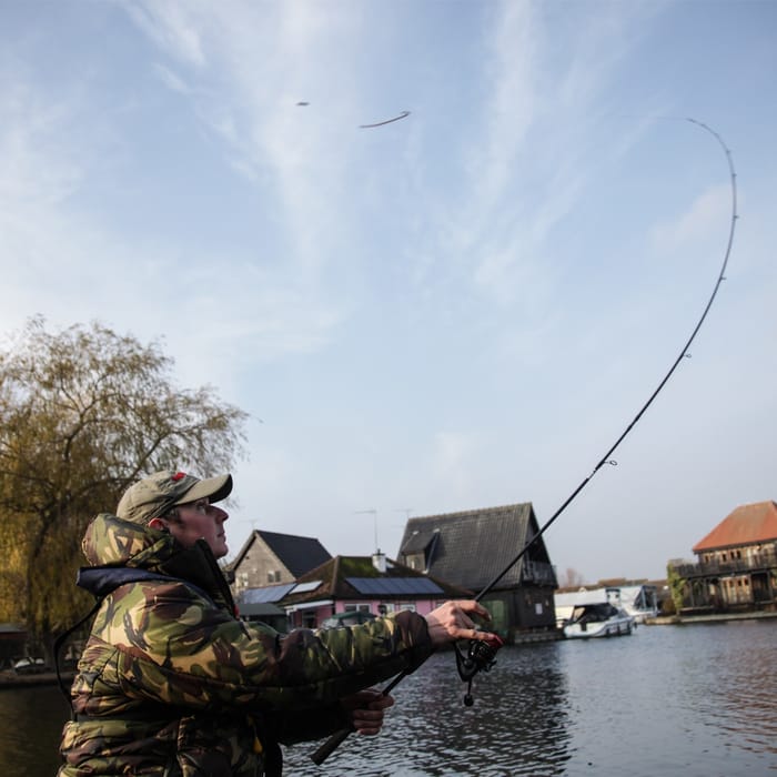Advanta PS Drop Shot Fishing Rod In Use 1