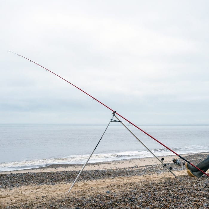 Advanta RSB Beachcaster Fishing Rod In Use 3