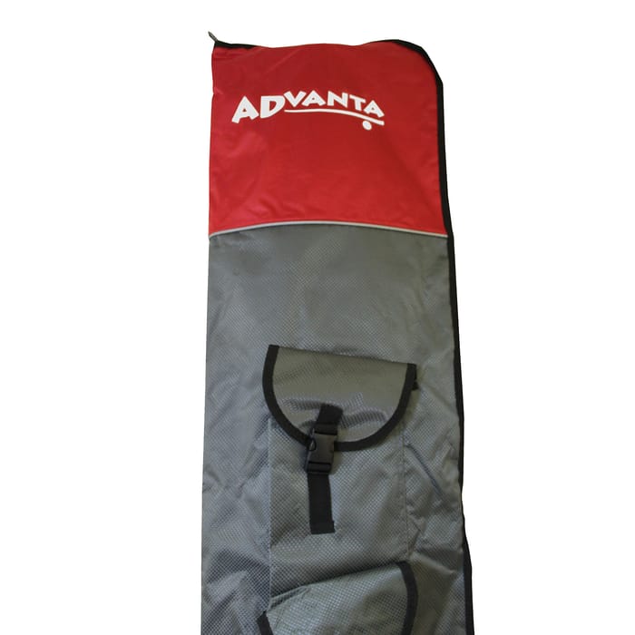 Close Up Of Advanta Branding On Sea Holdall