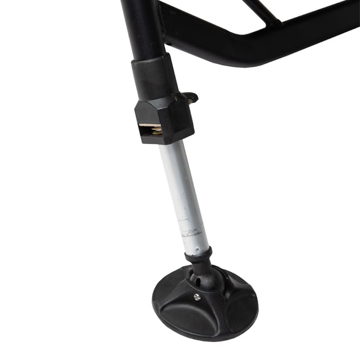 Advanta 6 Leg Green Session Bedchair Close Up 3