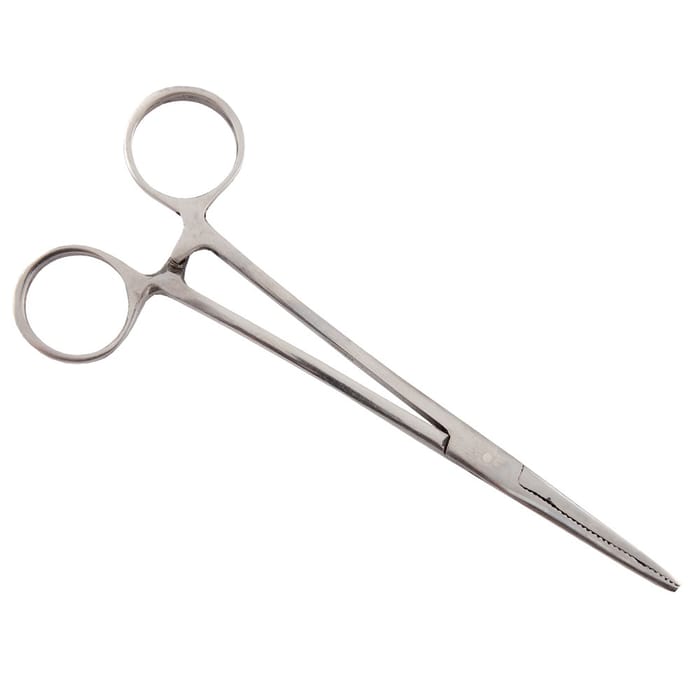 Advanta Stainless Steel Straight Fishing Forceps, Size: 6 Inch 1