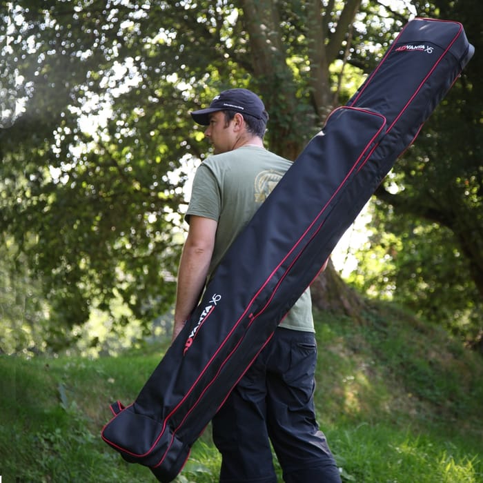 Advanta X5 Pole Fishing Holdall 8 Tube In Use 2