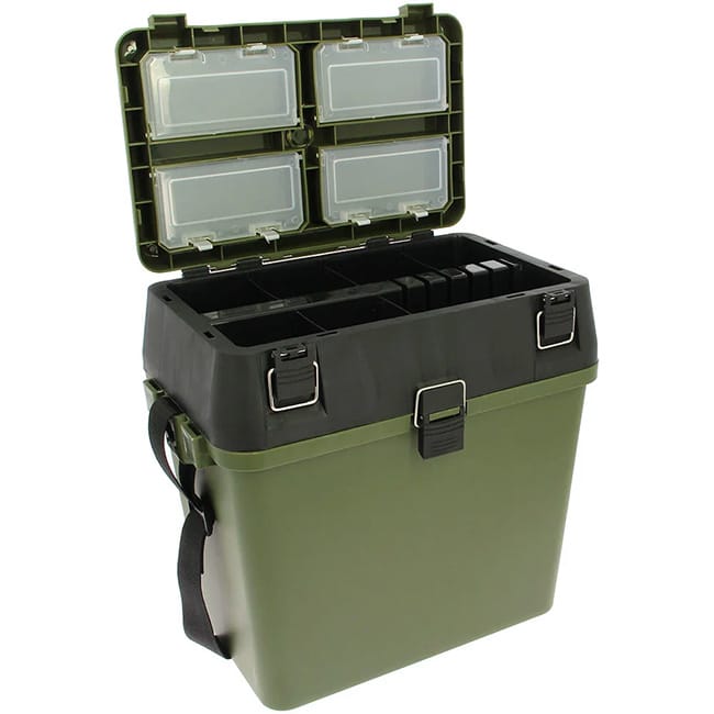 NGT Session Seat Box - With Side Tray & Shoulder Strap
