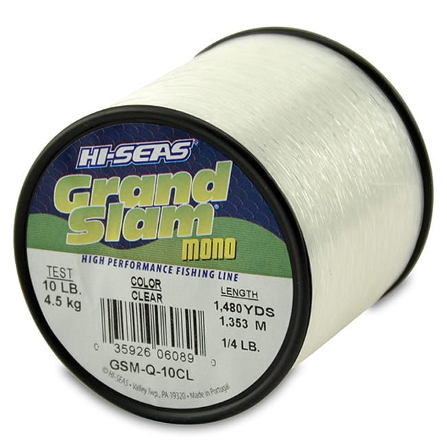 AFW Grand Slam Clear Monofilament Line 1/4lb Spool