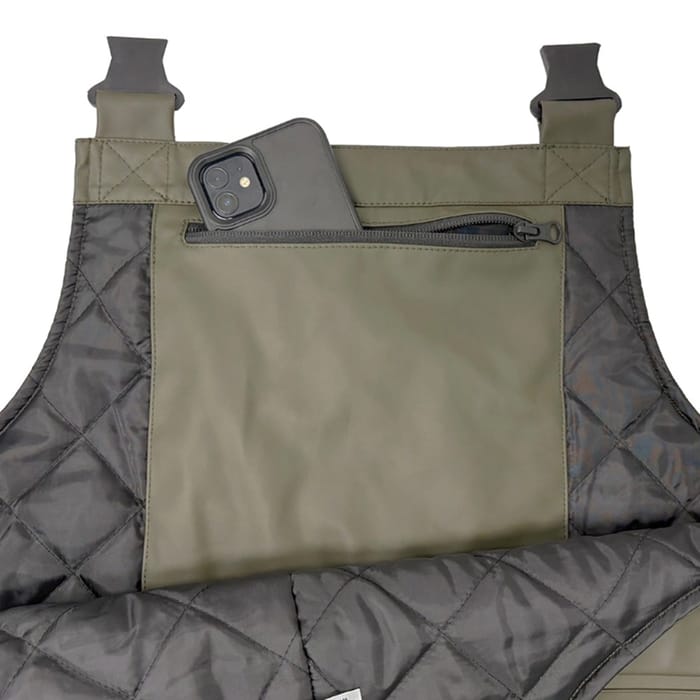 Vass 230 Winter Lined Bib & Brace w/Knee - Khaki