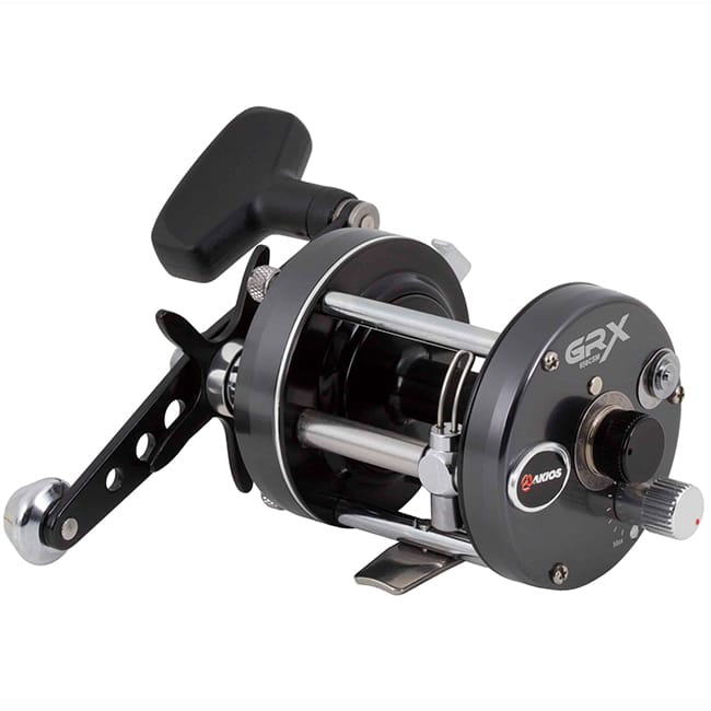Akios S-Line 656 CSM GRX Multiplier Reel - Gunsmoke Grey