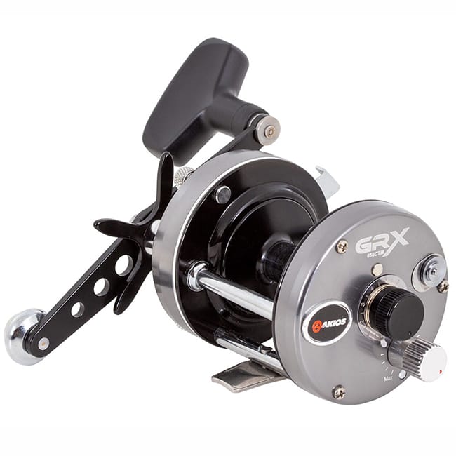 Akios S-Line 656 CTM GRX Multiplier Reel - Gunsmoke Grey