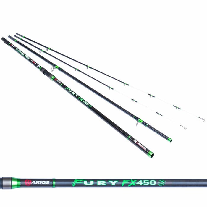 Akios Fury FX450 TT Twin Tipped Continental Rod