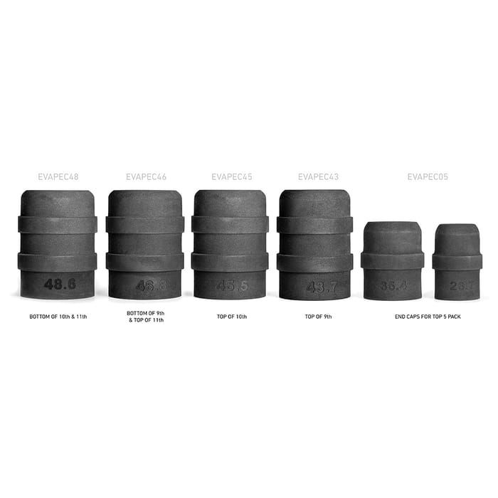 Daiwa EVA Pole End Caps Top 5 Kit Pack 1
