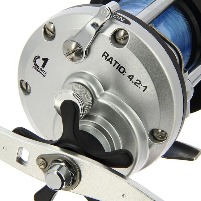 Angling Pursuits LS3000 Multiplier Sea Reel Inc 20lb Line