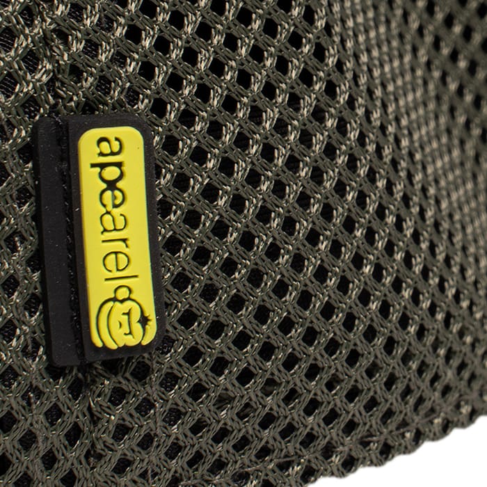 RidgeMonkey APEarel SportFlex Green Trucker Cap Close Up 2