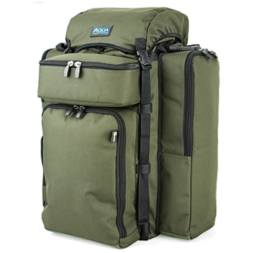 Aqua Black Series Large Fishing Rucksack Side