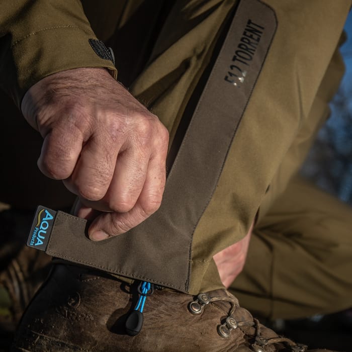 Aqua F12 Torrent Fishing Trousers In Use 2