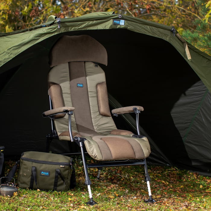 Aqua Longback Fishing Chair In Use 3