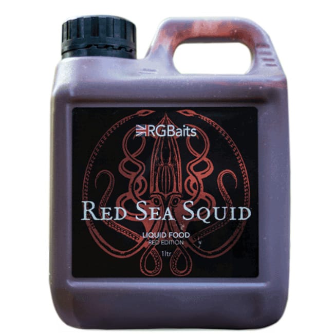 RG Baits Red Sea Squid Liquid Food 1L - Red Edition