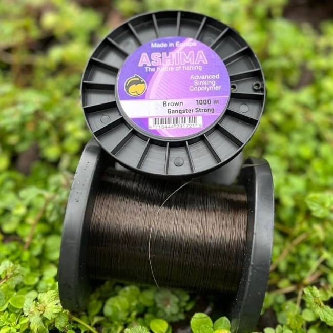 Ashima Gangster Strong Sinking Copolymer Line 1000m - Brown