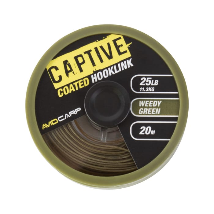 Avid carp captive coated hooklink 25lb