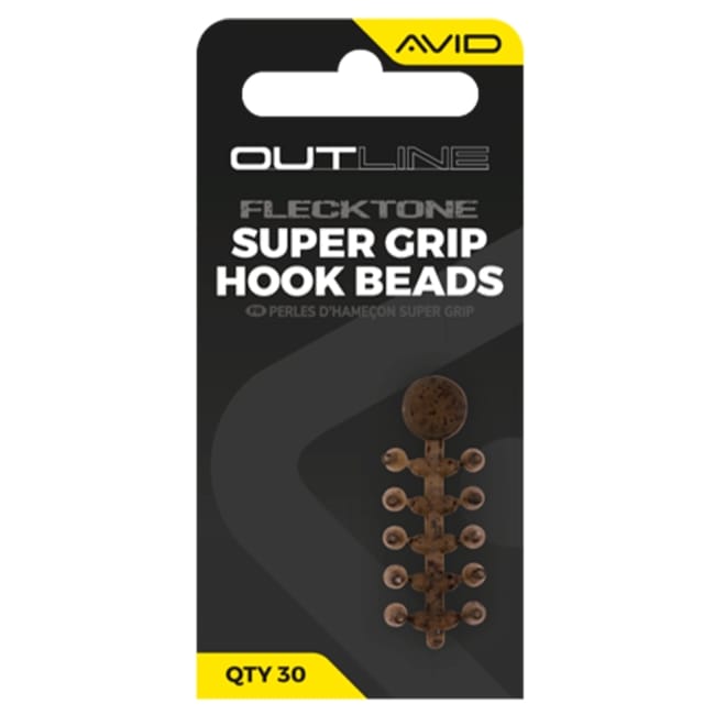 Avid Carp Outline FleckTone Super Grip Hook Beads