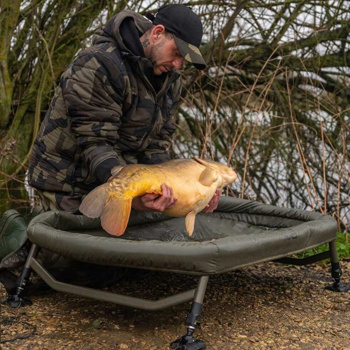 Avid Carp PRO-Tect Safeguard Cradle In Use 1