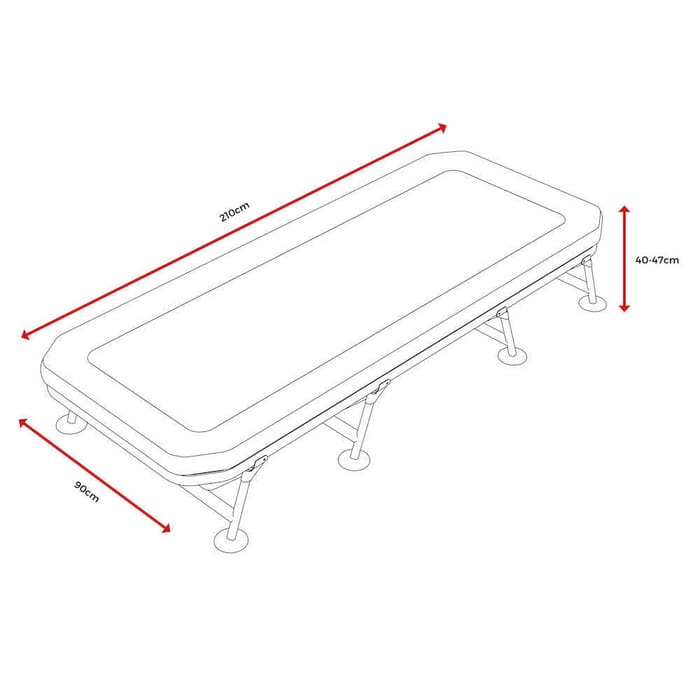 Avid Carp Revolve X Bedchair Dimensions