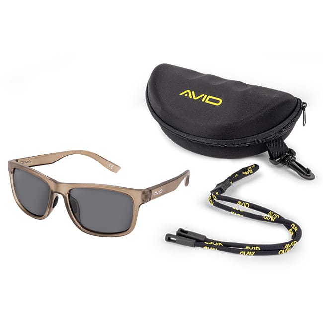 Avid Carp SeeThru Prism Polarised Sunglasses - Grey Lens