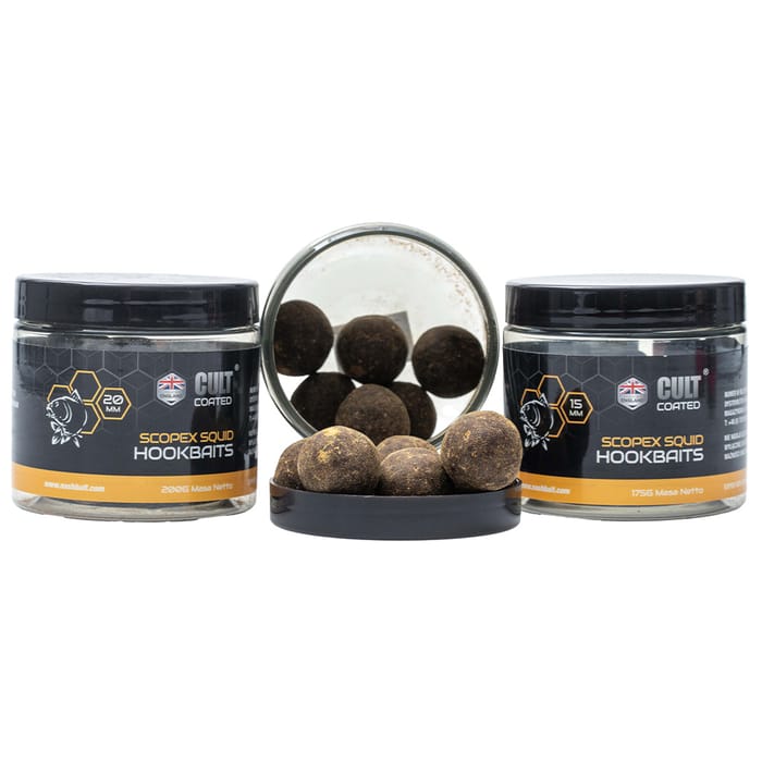 Nash Scopex Squid Cult Coated Hookbaits 1