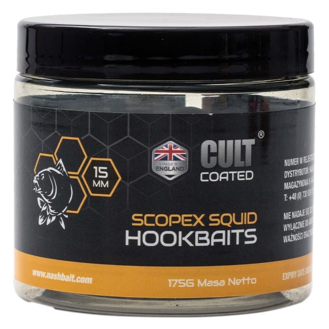 Nash Scopex Squid Cult Coated Hookbaits